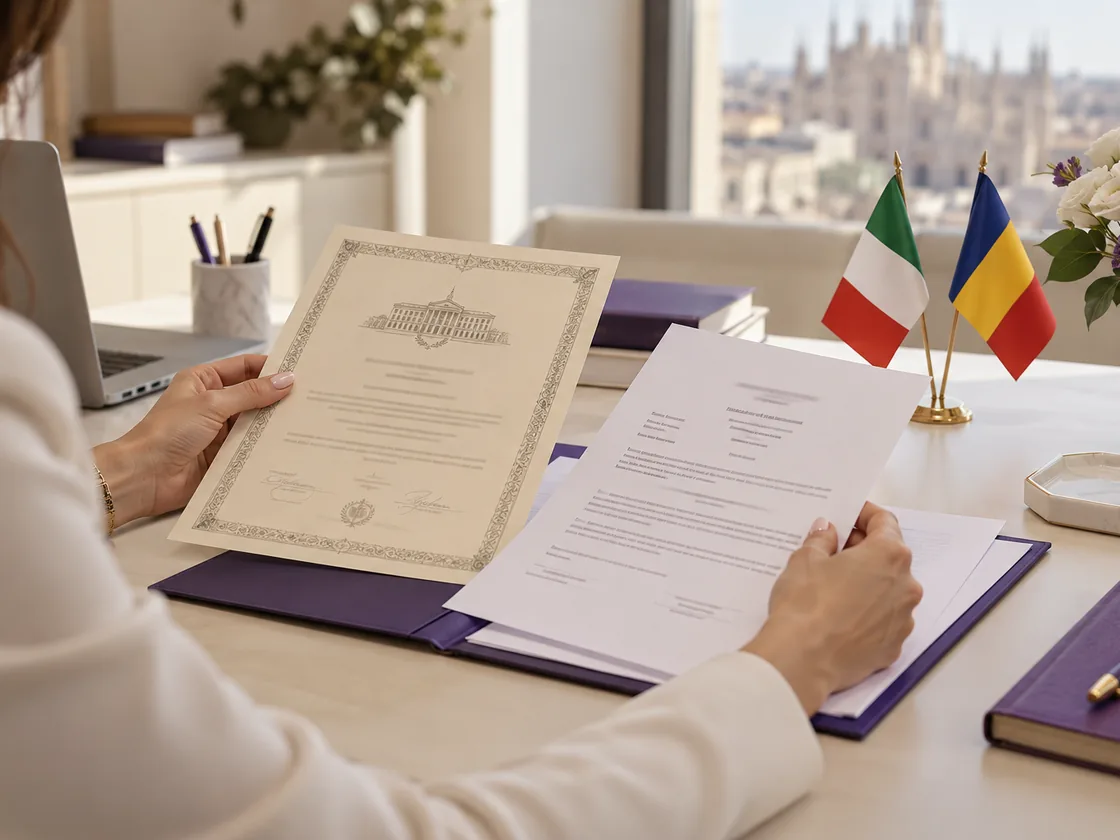 Traduzioni italiano–rumeno: documentazione e lavoro linguistico